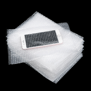 Bolsa de amortiguación transparente de doble pared de burbujas de alta calidad, bolsas protectoras para envío y almacenamiento - Product Image 1