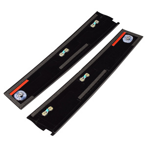 B Pillar <b>Door</b> <b>Trim</b> Molding 926-241 926-242 For 2015-2020 Cadillac Chevrolet GMC Plastic Black - Product Image 4