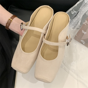 2025 New Elegant Slip-on Comfortable Women's Shoes Southeast Asian Style Fashionable Sexy Breathable Ballet <b>Flats</b> - Product Image 3
