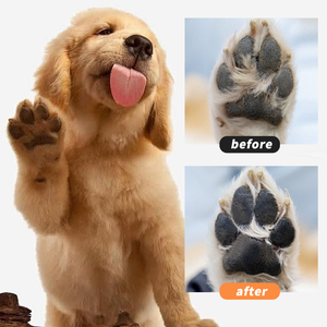 Bahan alami dan aman tidak ada busa bilas sampo hewan peliharaan membersihkan anjing kucing kaki Grooming membersihkan busa mandi dengan sikat silikon - Product Image 2