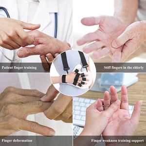 Séparateur de doigt à main, orthèse fendue, dispositif d'entraînement de doigt réglable, Extension de spasme flexible, attelle de planche - Product Image 5