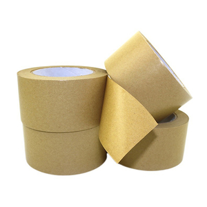 Recycled Biodegradable BOPP Water Activated Adhesive Sticker Carton Sealing <strong>Packing</strong> <strong>Tape</strong> <strong>Brown</strong> Kraft - Product Image 3
