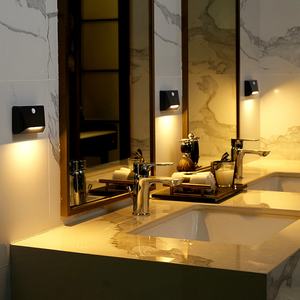 Lámpara de Pared LED Recargable de Estilo Nórdico con Sensor Magnético, Lámpara de Esquina PS para Sala de Estar, 3000K, Luz para Pasillo y Escaleras - Product Image 5