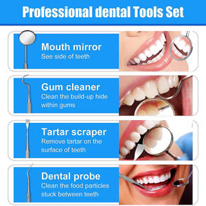 Kit de Gel Moldeable para Dientes - Relleno <span class=keywords><strong>Dental</strong></span> Temporal y Set de Reparación de Dentaduras para Maquillaje de Fiesta, Cubierta <span class=keywords><strong>Dental</strong></span> Cosmética - Product Image 4