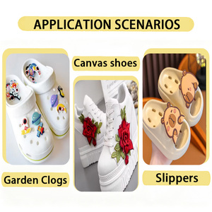 <span class=keywords><strong>Meilleur</strong></span> <span class=keywords><strong>Prix</strong></span> Breloques Personnalisées pour Chaussures Étanche Exquises Ornements Élégants et Vibrants Non Toxiques pour Chaussures - Product Image 6