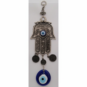 Vente en gros d'ornements en métal Pendentif oeil du diable pour voiture Charme de cloche de porte Turc mauvais œil Tenture murale Décoration intérieure Turquie - Product Image 2