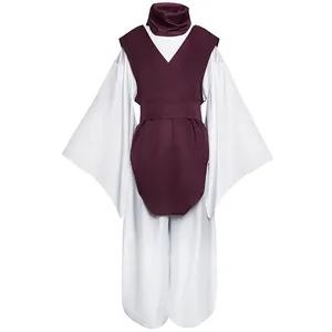 Disfraz de Cosplay de Anime Choso para Mujer Adulta <span class=keywords><strong>con</strong></span> Chaleco, Cinturón, Pantalones Elásticos Blancos, <span class=keywords><strong>Kimono</strong></span> para Halloween, Comic <span class=keywords><strong>Con</strong></span> - Product Image 1