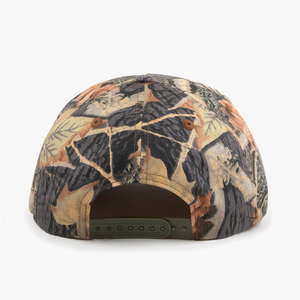 Casquette de baseball personnalisée à 5 panneaux avec imprimé feuilles, chapeau de pique-nique <span class=keywords><strong>d</strong></span>'extérieur avec cordon, protection solaire réglable, casquette <span class=keywords><strong>d</strong></span>'été pour homme - Product Image 3