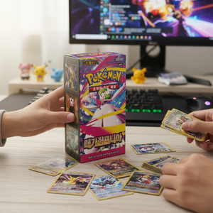 Caja de paquete Mega Symphony de Pokemoned M1S, 30 paquetes, 150 tarjetas coleccionables TCG de silicona, hechas en Corea para jugadores - Product Image 3