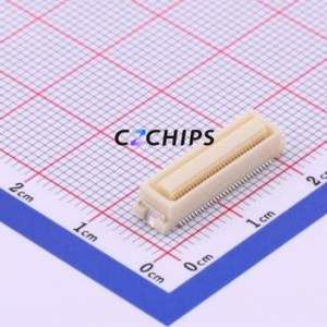 DF17(4.0)-60DS-0.5V(57) Board-to-Board & Backplane Connector SMD,P=0.5mm Connector 0.5mm Vertical Mount 2 300mA - Product Image 1