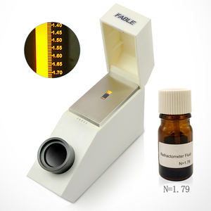 Refratômetro gemológico portátil, com rang de teste de 1.35 ~ 1.85, iluminação led integrada - Product Image 3