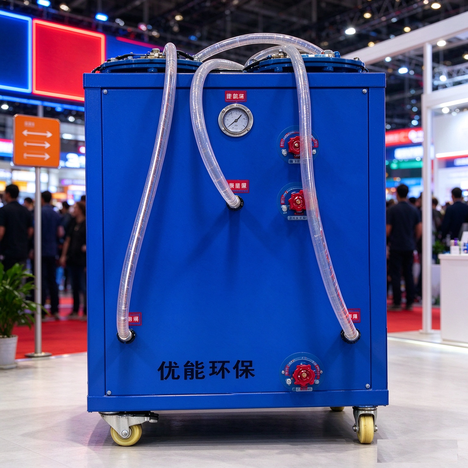 Fuel Filter Inspection Portable Waste Oil Treatment Plant Waste Oil Filter Machine for Used ...