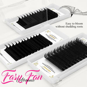 Abonnie Marque Privée Extensions de <span class=keywords><strong>Cils</strong></span> en Soie Velours Easy Fan, Fournitures en Gros pour <span class=keywords><strong>Cils</strong></span>, Plateaux de <span class=keywords><strong>Cils</strong></span> en Cachemire Effet Éclatant <span class=keywords><strong>Mega</strong></span> <span class=keywords><strong>Volume</strong></span> - Product Image 2