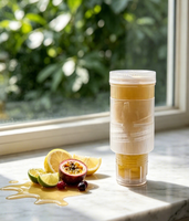 2026 Nieuw ontwerp Twist-Off drinkdop 28mm PP sap poeder deksels fles drukknop dop plastic gemakkelijk te openen dop voor dranken