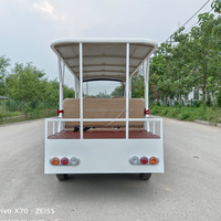 Mini-bus électrique amphibie 4x4 de 14 places, prix usine, autonomie 90 km, vitesse 30 km/h, pour navette urbaine, utilisation énergie nouvelle