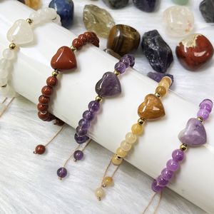 Natural <b>Bracelet</b> Colorful Glass Beaded Anti-anxiety Stone Professional Experienced Exporter Anti-tarnish Packaging - Product Image 1