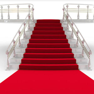 Moderno lusso Red Carpet Runner 100% poliestere con <span class=keywords><strong>PVC</strong></span> Tufted copertura del pavimento per la preghiera di nozze festa <span class=keywords><strong>in</strong></span> auto a casa - Product Image 3