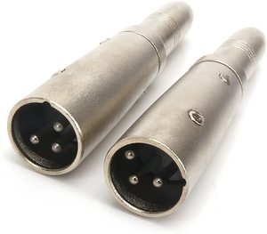 XLR 3 Pin macho a 1/4 "6,35mm <span class=keywords><strong>Jack</strong></span> hembra estéreo de Audio de micrófono <span class=keywords><strong>conector</strong></span> convertidor adaptador - Product Image 2