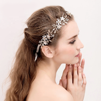 De mariage casque Offres Spéciales Cristal Princesse casque de mariée Perle Cheveux Accessoires Fantaisie Coiffes Femmes