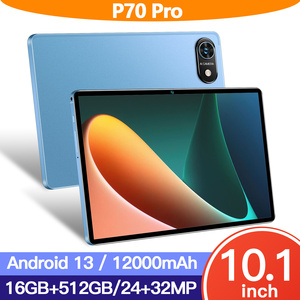10.1 Inch Dual Sim P70 Máy Tính Bảng 16GB + 512G Lưu Trữ Mới Android 13 Với Quad Core Giáo Dục Phía Trước 4G/5G Cho Điện Thoại - Product Image 3