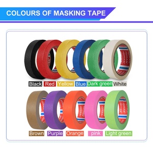 Bán buôn biểu tượng tùy chỉnh Masking sơn băng cho nghệ thuật phòng thí nghiệm ghi nhãn trang trí ô tô masking <span class=keywords><strong>tape</strong></span> sơn màu xanh họa sĩ Băng - Product Image 3
