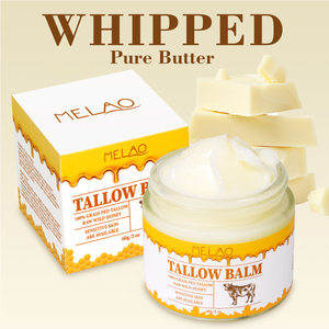 Soin du visage nourrissant naturel Soutien de l'élasticité Ridules Texture lissante Doux Souple Soulagement du confort de la peau Baume de suif - Product Image 2