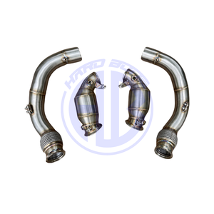 Bajante de escape de escudo térmico de acero inoxidable 304 de alta calidad para BMW x5m f95 - Product Image 3