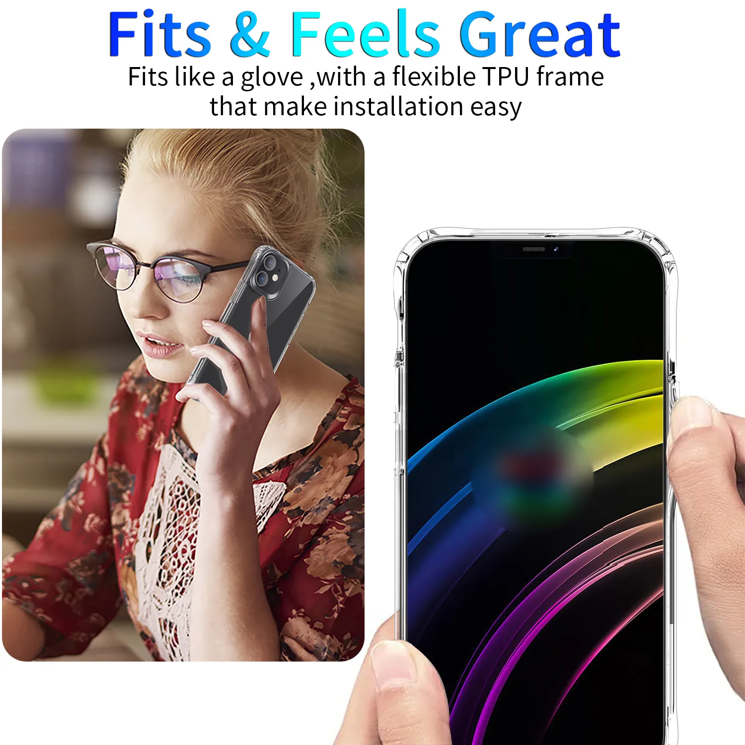 Vente en gros étuis de téléphone antichoc transparents pour iPhone 12 étuis de téléphone portable transparents par sublimation