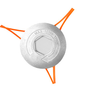 Cabezal de Repuesto para Cortacésped de Aleación de Aluminio, Cuchilla Rotatoria de Ocho Orificios, Disco de Desbroce Cilíndrico - Product Image 1