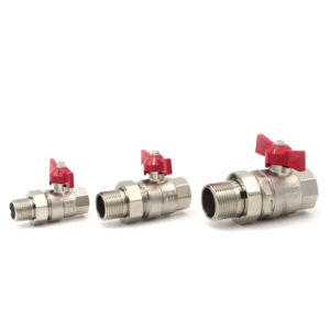 Vanne à boisseau sphérique industrielle en laiton DN25 3/4 pouce filetage F/F poignée longue PN25 Vanne de tuyauterie d'eau certifiée CE OEM - Product Image 4