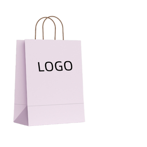 Sacs d'emballage cosmétiques haut de gamme de marque en papier kraft - pour produits de beauté de luxe - Product Image 2