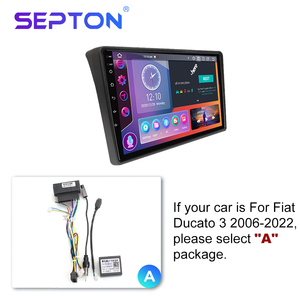 Lecteur DVD Voiture Android 4G 64G Carplay Auto Radio Stéréo de Navigation GPS pour Fiat Ducato Peugeot <span class=keywords><strong>Boxer</strong></span> Citroën Jumper 2 2006-2022 - Product Image 4