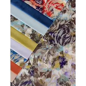 zhejiang manufacturer colorful stocklot Flocked Velvet velour fabric