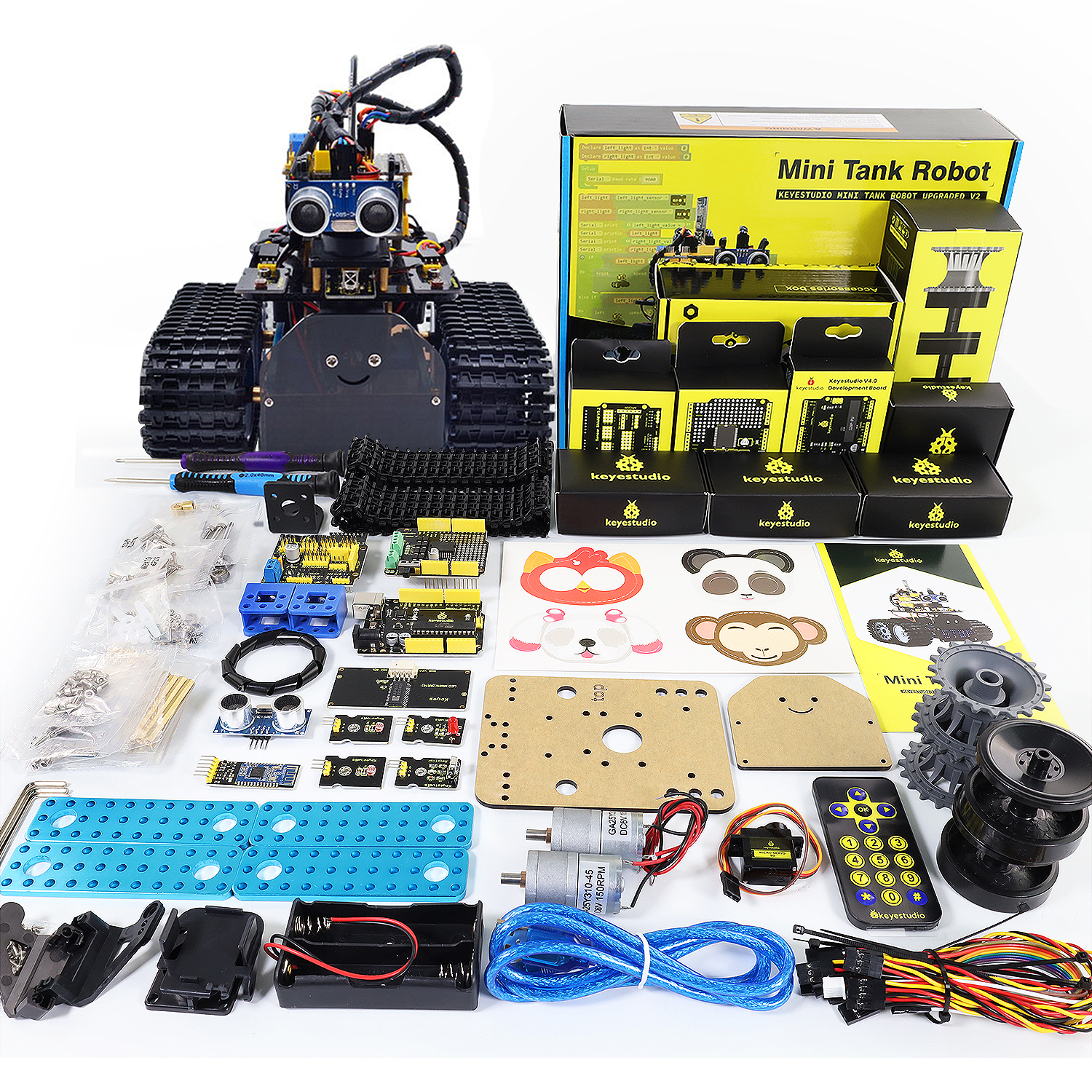 KS0605 MINI TANK Robot V2.1
