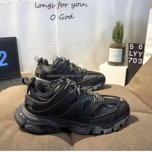 Luxury Retro Fashion Designer Sneakers Casual Sports Breathable Height Increasing Lace-Up Mesh 3 LED Light-Up Running - Product Image 3