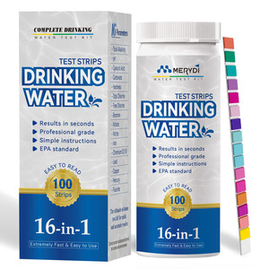 W-16 Water <span class=keywords><strong>Tester</strong></span> 16 In 1 Water Test Strips <span class=keywords><strong>Kit</strong></span> Thuis Drinkwater & Zwembad Kwaliteitstest
