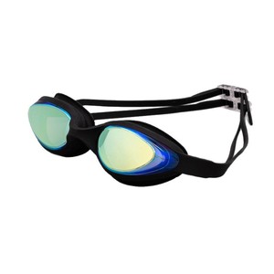 Lunettes de natation en silicone avec lentilles en PC, étanches, anti-buée, équipement de natation universel pour adultes YL1100 - Product Image 1