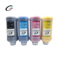 Tinta solvente eco de 6 cores para roland mutoh, plotter e impressora de tinta