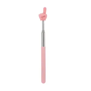 Puntero Retráctil al por Mayor, Diseño Simple y Bonito para Profesores, Color Jelly, Acero Inoxidable, Telescópico, Tipo Dedo - Product Image 3