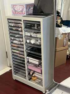 Beauty Salon Nail Shop Drawer Storage Cabinet Color Nail Polish Cabinet Display Shelf for Nail Salon in Cheap Price - Product Image 3