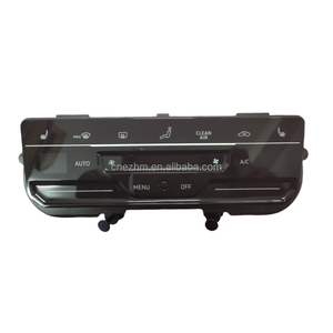 Touchez le panneau de commande de la climatisation, interrupteur de commande de la climatisation à cristaux liquides chauffés avec cadre gris, pour Golf 7/7.5 - Product Image 6