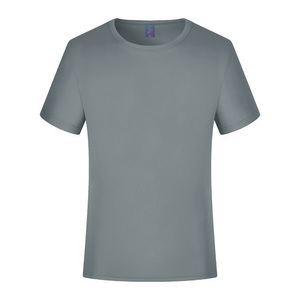 <span class=keywords><strong>Camisetas</strong></span> Deportivas Unisex al por Mayor, Talla Estadounidense, 100% Poliéster, Impresión de Logotipo Personalizada, Secado Rápido, Transpirables, <span class=keywords><strong>Camisetas</strong></span> Lisas - Product Image 3