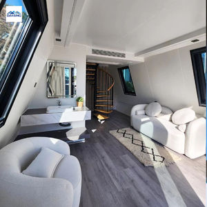 La Casa Modular Prefabricada de Acero es una Villa Triangular de <span class=keywords><strong>Dos</strong></span> Pisos Utilizada para Habitaciones y Oficinas de Hoteles - Product Image 6