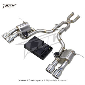 Système d'échappement OEM à section arrière pour <span class=keywords><strong>Maserati</strong></span> <span class=keywords><strong>Quattroporte</strong></span> duoselect 4.2L 2004-2011 tuyau d'échappement à soupape pour voiture de sport silencieux X tuyau - Product Image 2
