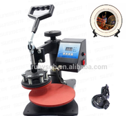 Machine de pressage à Sublimation pour plaques 8 pouces, 11cm de diamètre, presse thermique numérique
