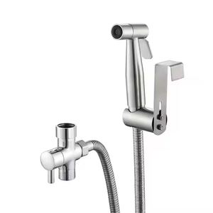 Pulvérisateur de bidet mural en acier inoxydable pour toilettes, pour hygiène féminine, écologique, pour salle de bain, pulvérisateur Shattaf musulman - Product Image 2
