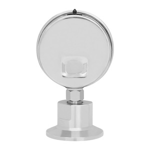 Manómetro sanitario de diafragma YTP60BF, diafragma de acero inoxidable resistente a golpes, abrazadera de liberación rápida de grado alimenticio 50.5 - Product Image 1