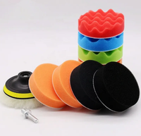 Kit de tampons de polissage en mousse Cronovo de 3 à 8 pouces, éponge de polissage pour voiture de grain 3000, personnalisable OEM