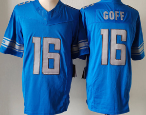Nouveaux maillots de football américain personnalisés pour hommes de l'équipe de Detroit 2025 – Tenues brodées et cousues # 97 # 14 # 26 # 20 # 58 # 16 - Product Image 5