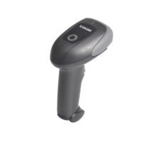 Lecteur de codes-barres laser CCD 1D 2D haute vitesse, filaire et sans fil, USB, portable, pour supermarché et entrepôt